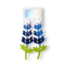 Load image into Gallery viewer, Bluebonnet earrings