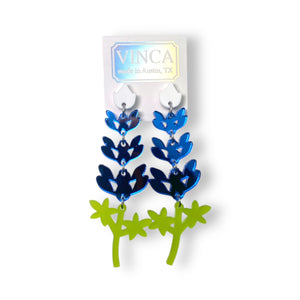 Bluebonnet earrings