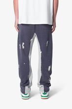 Load image into Gallery viewer, 3 Patch Contrast Sweatpants - Blue