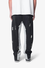 Load image into Gallery viewer, 3 Patch Contrast Sweatpants - Washed Black