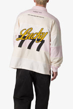 Load image into Gallery viewer, 777 Lucky Striped Rugby - Peach