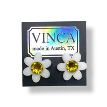 Load image into Gallery viewer, Last Chance! Flower Power Daisy Earrings