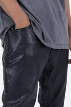 Load image into Gallery viewer, B169 Leather Flare Pants - Black