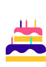 Load image into Gallery viewer, Birthday Cake - 4 boxes