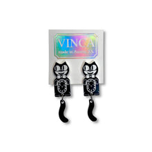 Load image into Gallery viewer, Kitten CLAW-K Officially licensed Kit-Cat Klock® earrings