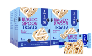 Blueberry Muffin Pack - 16 Cereal Treats (4 Boxes)