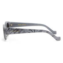 Load image into Gallery viewer, Kat x Money Moves - Grey Cateye Sunglasses