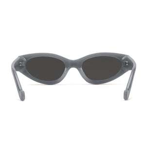 Kat x Money Moves - Grey Cateye Sunglasses