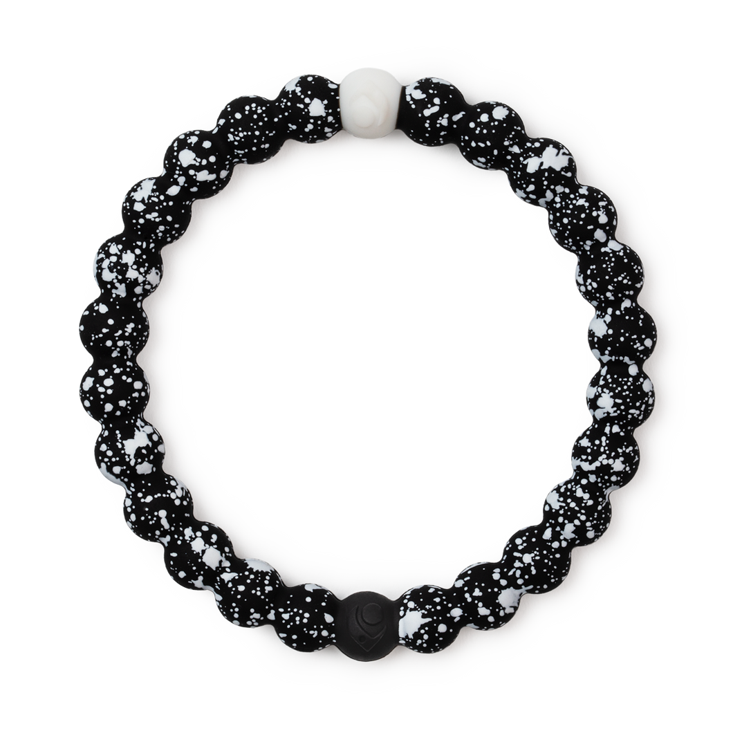 Black Splatter Bracelet