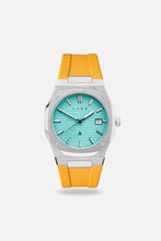 Load image into Gallery viewer, FKM Rubber Strap: Apricot/Steel