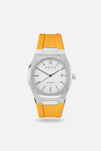 Load image into Gallery viewer, FKM Rubber Strap: Apricot/Steel