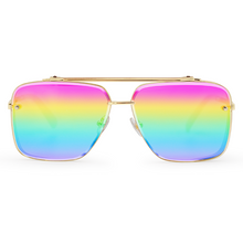 Load image into Gallery viewer, Bella - Pride Oversized Squared Aviators