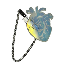 Load image into Gallery viewer, Heart of Aghast Brooch - Iridescent