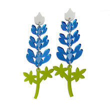 Load image into Gallery viewer, Bluebonnet earrings