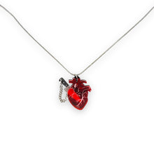 Load image into Gallery viewer, Chopped Heart Necklace