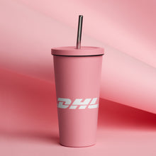 Load image into Gallery viewer, Steel Tumbler w/ Steel Straw