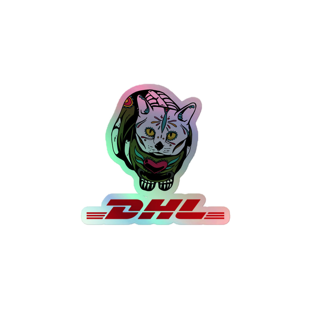 Sticker: Kitty x DHL