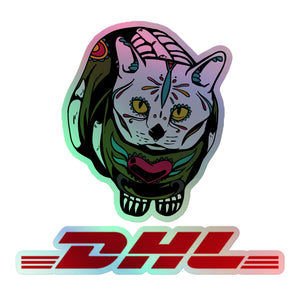 Sticker: Kitty x DHL