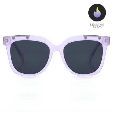 Coco - Lilac Wayfarer Sunglasses