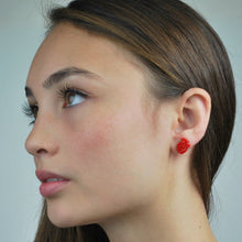 Load image into Gallery viewer, Don&#39;t Miss a Beat Anatomical Heart Earrings