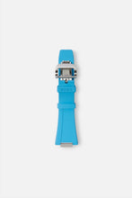 Load image into Gallery viewer, FKM Rubber Strap: Sky/Steel